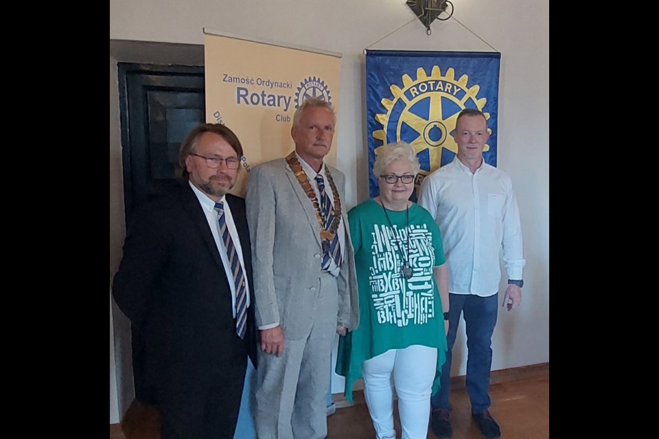 RCZO Management Board 2022-2023: (l-r) Paweł Pilch, secretary; Włodzimierz Bentkowski, president; Małgorzata Górska, vice-president; Artur Suski, treasurer