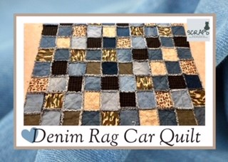 Denim Rag Car Quilt