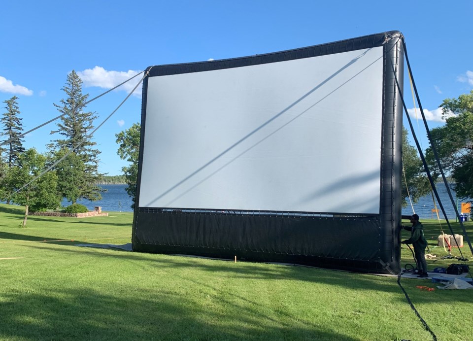 drive in movie at sask parks