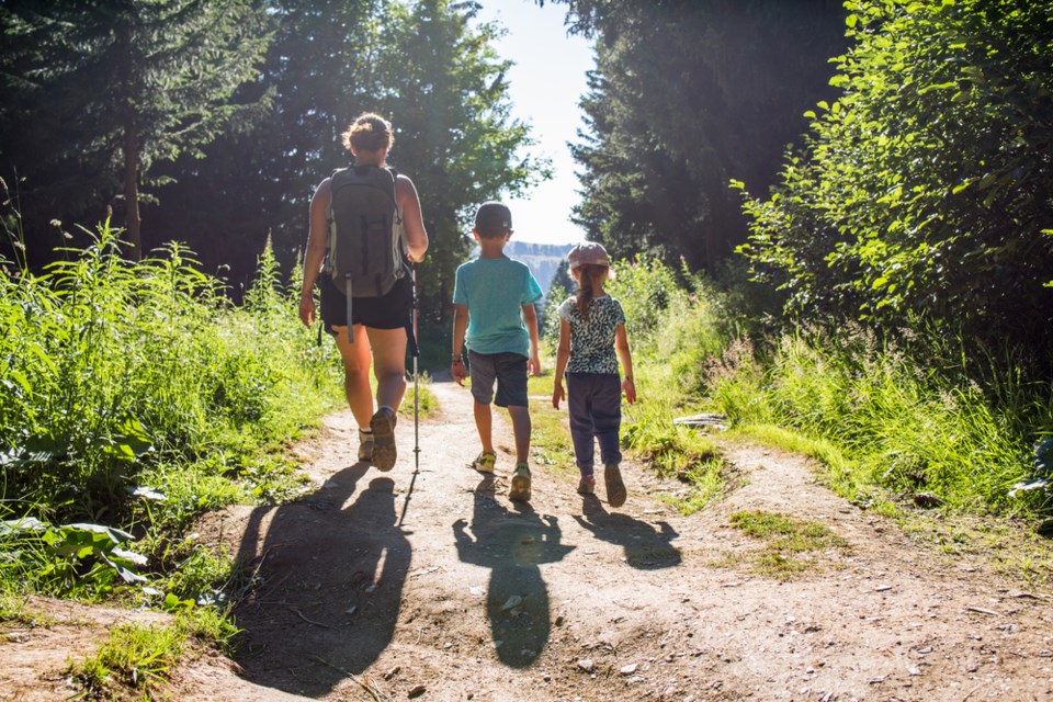 hiking in parks shutterstock