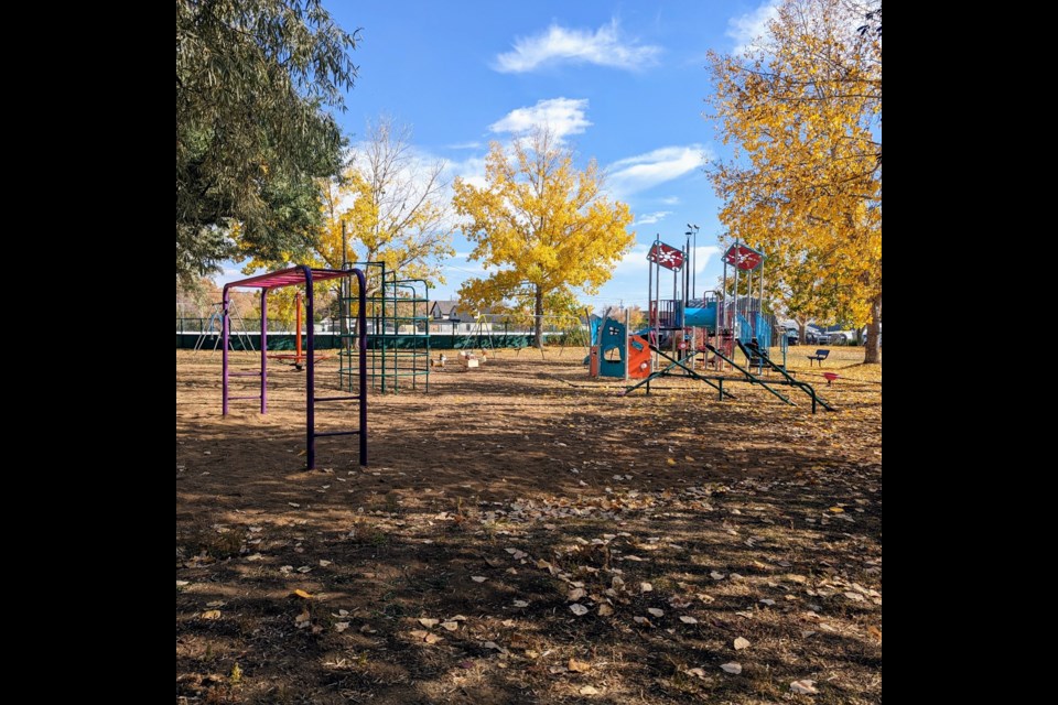 Moose Square is currently overwhelmed to bursting with fall colours