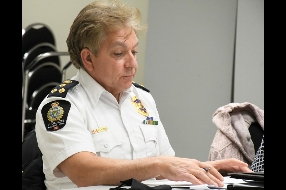 Police Chief Rick Bourassa. Photo by Jason G. Antonio 