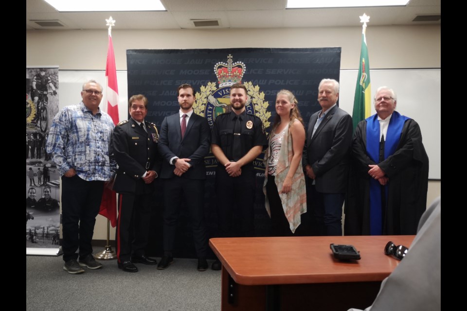 The newest members of the Moose Jaw Police Service (MJPS).