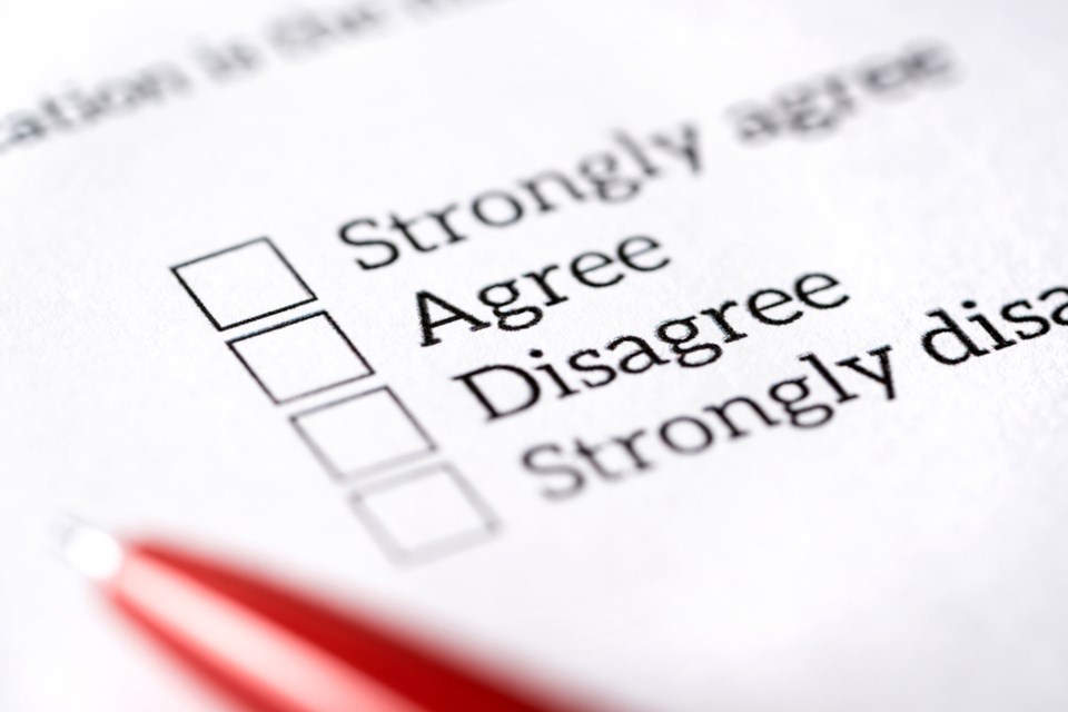 opinion poll stock photo