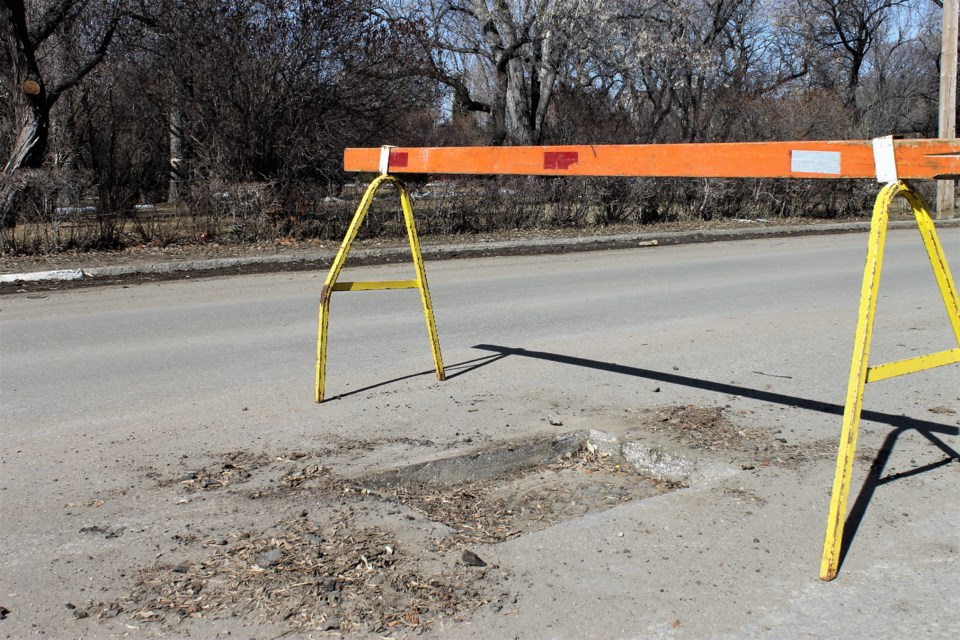 The City of Moose Jaw will begin the final stage of its phase 3 water main replacement program in May. Athabasca Street between Ninth Avenue Northwest and 11th Avenue Northwest will be affected. File photo
