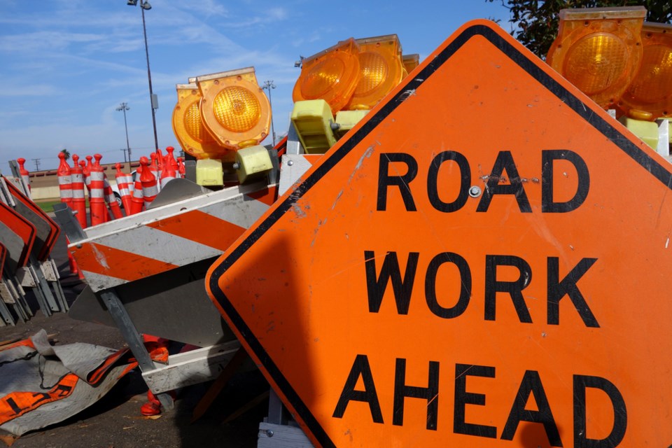 road work sign shutterstock