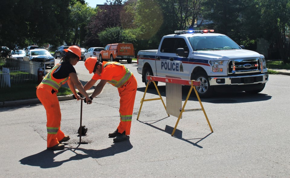 work zone safety demo
