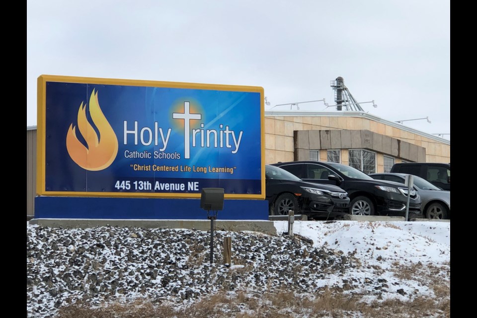 The Holy Trinity Catholic School Division is now located on Ominica Stret East. Photo by Jason G. Antonio