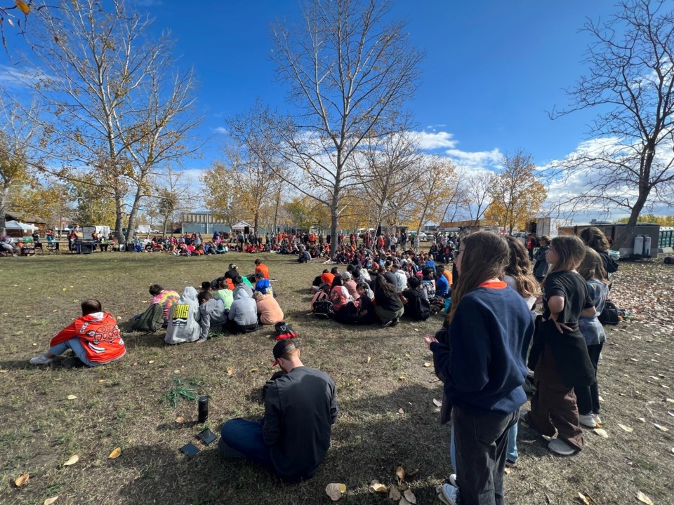 htcsd-elementary-students-take-in-the-2nd-annual-every-child-matters-powwow-by-waca-at-wdm-moose-jaw
