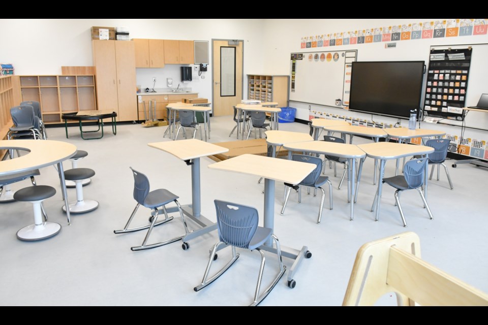 Coteau Hills: A classroom for young children.