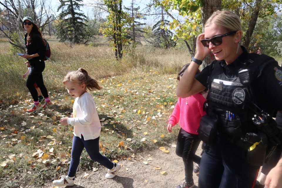 Const. Hoffman works with the Community and Strategic Services Unit of the Moose Jaw Police Service.