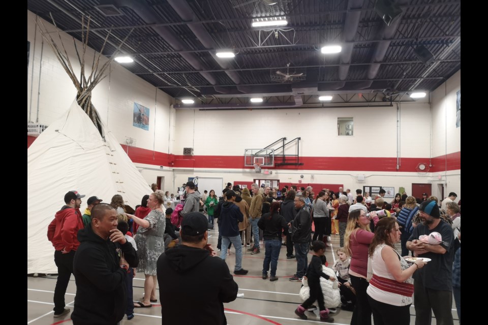 The second annual culture fair at St. Agnes School drew a large crowd as student's celebrated their diverse backgrounds on the evening of Jan. 30.
