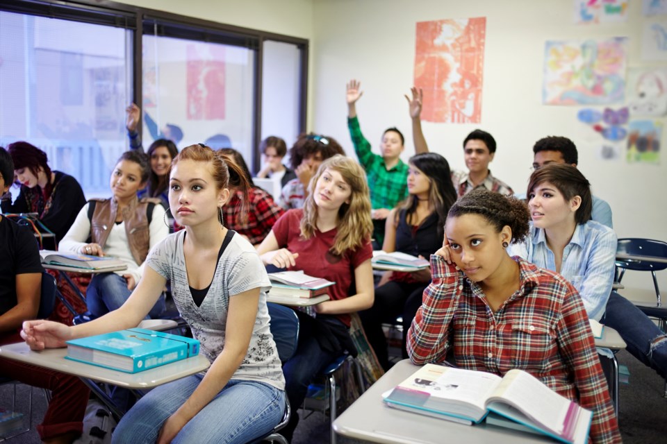 Teenage students in class (Troy Aossey-The Image Bank-Getty Images)
