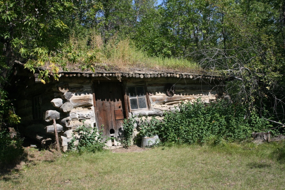 Pioneer cabin (photo by Ron Walter)