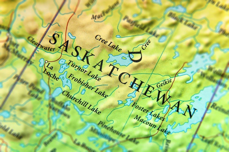 map of saskatchewan shutterstock