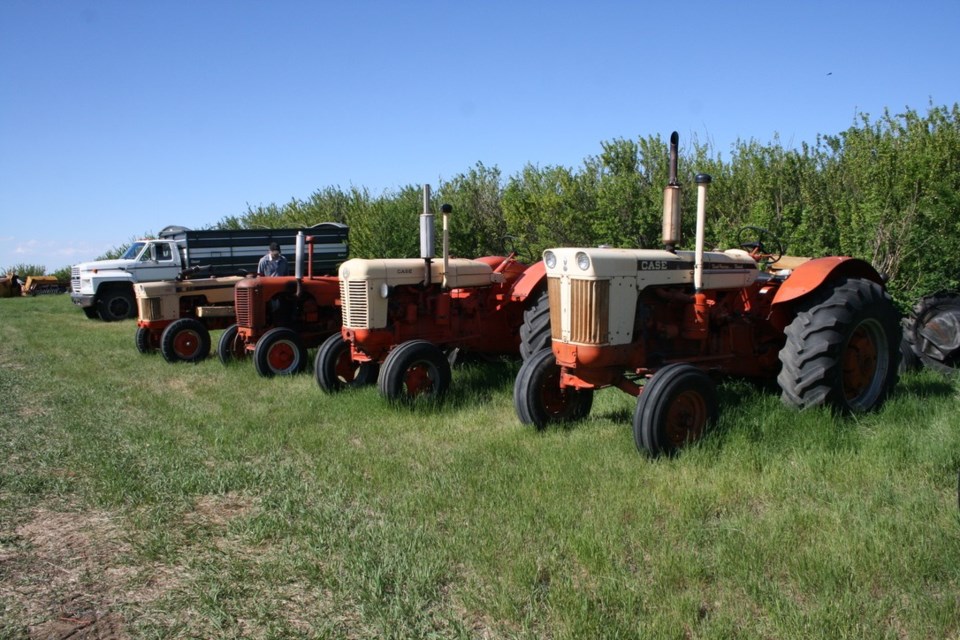 Tractors. Photo by Ron Walter
