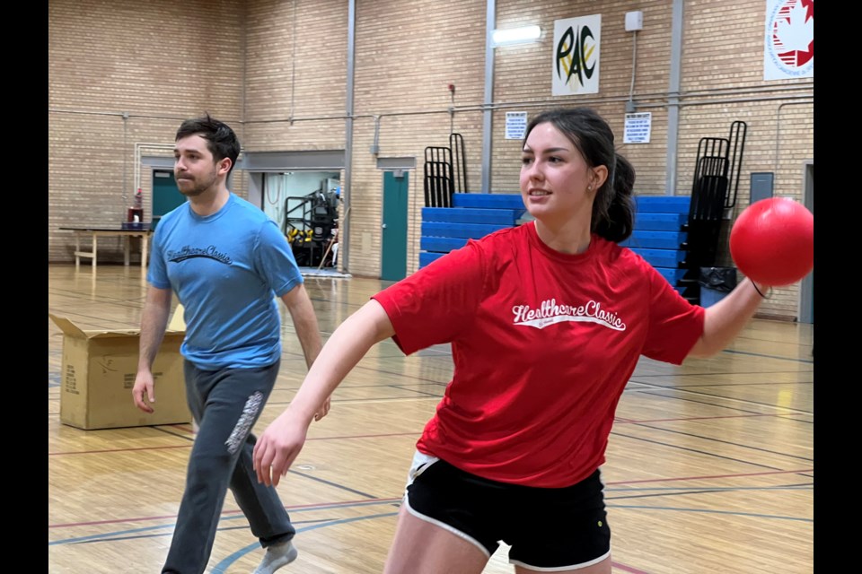 Ben McMillan and Kelsey Firkola seem to be enjoying the sport