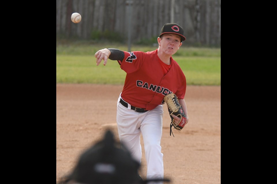 Owen Varjassy was almost unhittable in the Baseball Regina 13U AAA semifinal.