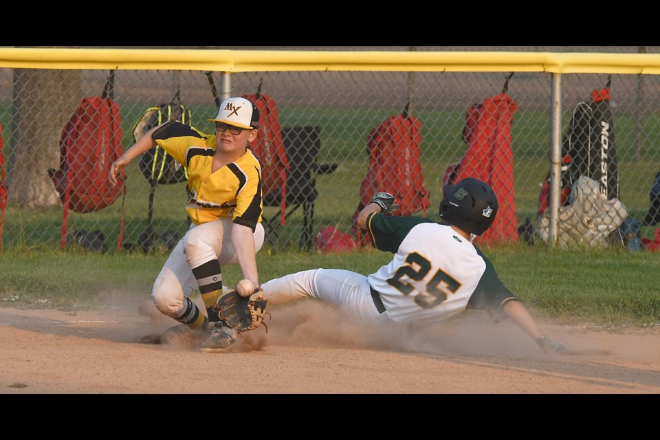 Action from the Little League Major AAA provincial championship between the Moose Jaw Miller Express and North Regina All-Stars.