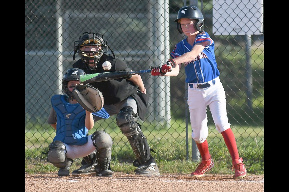 Action from the 11U Prairie Dogs win over the Regina White Sox.