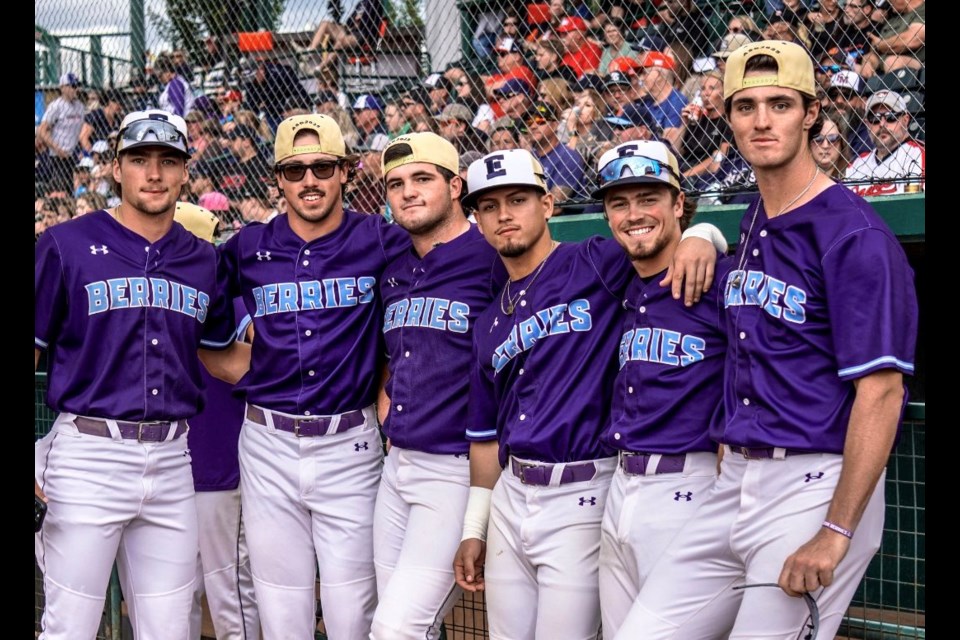The Saskatoon Berries 2025 WCBL All Stars.