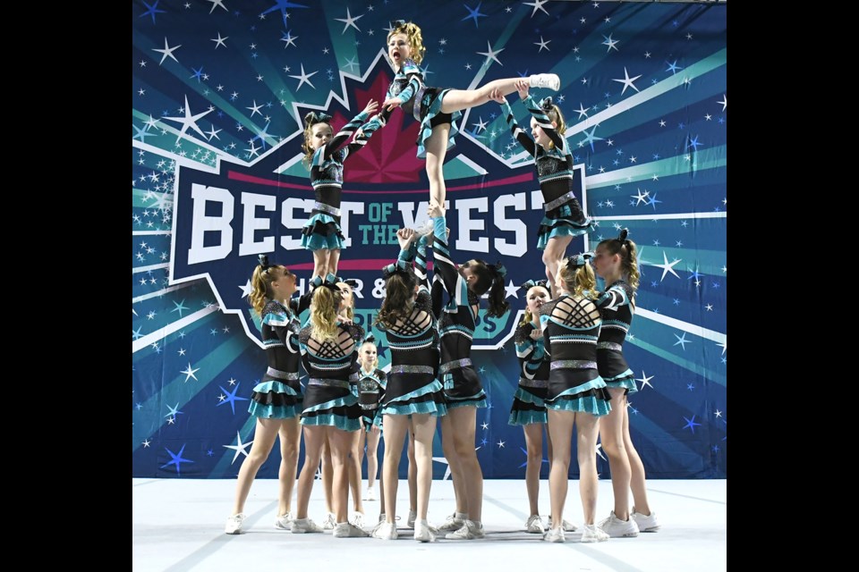 The Infinity Athletics Supernovas -- who are off to Orlando for the Allstar World Cheerleading Championship in a month’s time -- perform at Best of the West.
