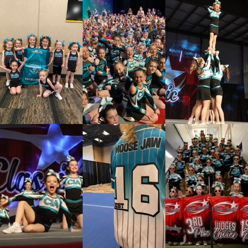 cheer infinity collage