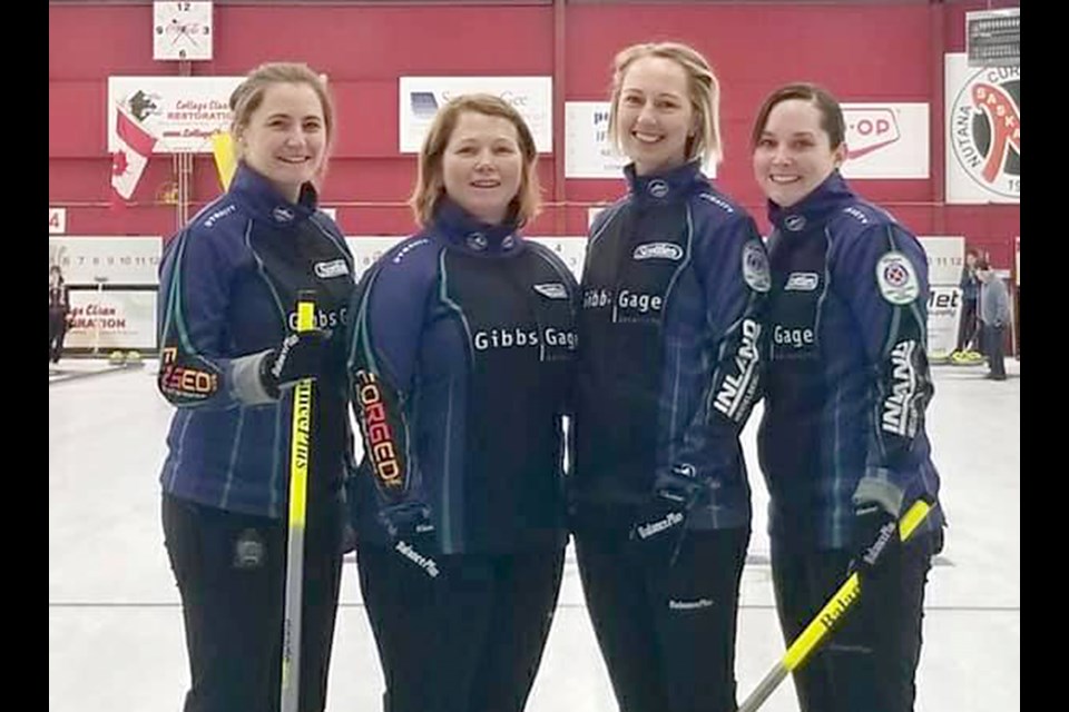 Penny Barker and her rink of third Deanna Doig, second Christie Gamble and lead Danielle Sicinski won their second straight SWCT event over the weekend.