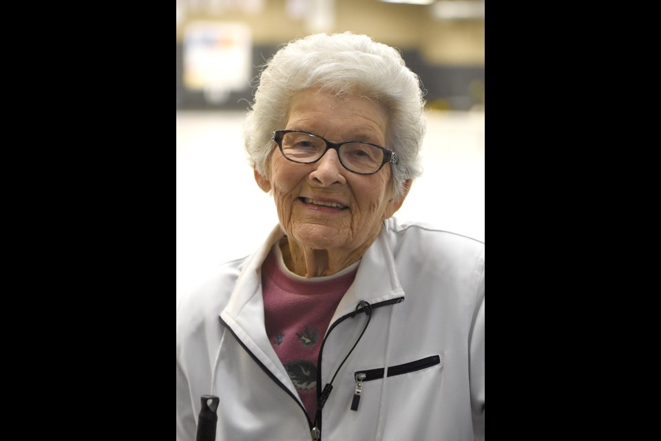 Mickey Gower is still hitting the curling ice at 99 years old.