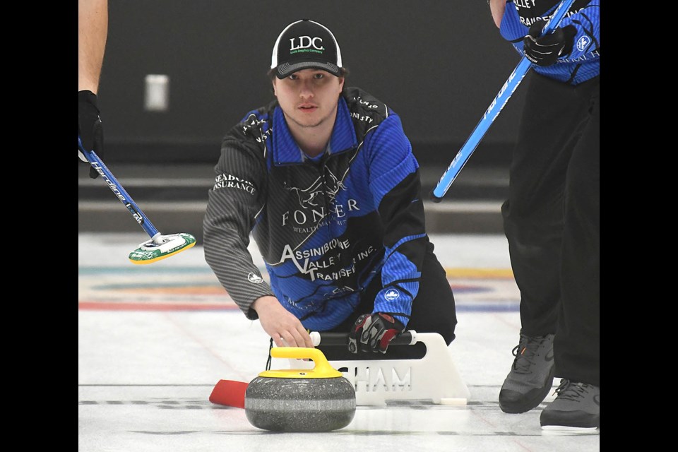 Moose Jaw’s Brett Behm and the Brandon Zuravloff rink are off to a solid start at the Moose Jaw SCT stop.