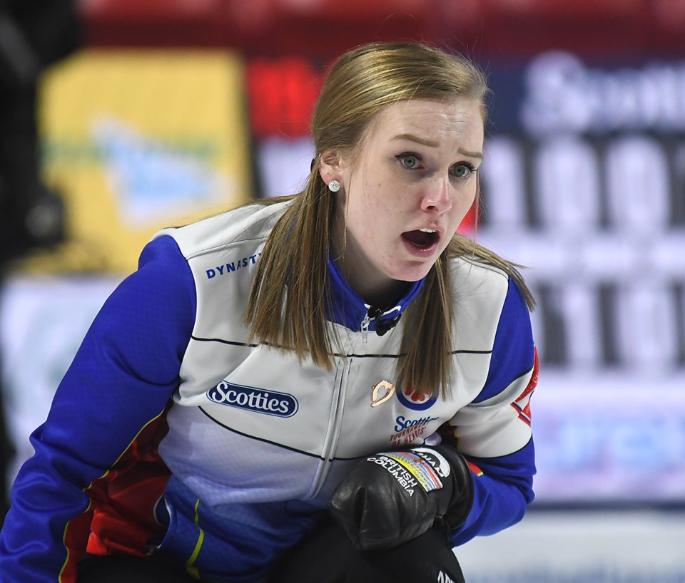 Scotties draw 13 Brown call