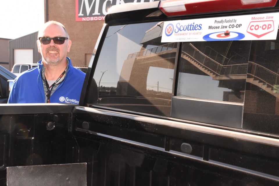 Bob Gottselig from Moose Jaw transported players and fans to Mosaic Place and to their hotels during the 10-day Scotties Tournament of Hearts. Photo by Jason G. Antonio