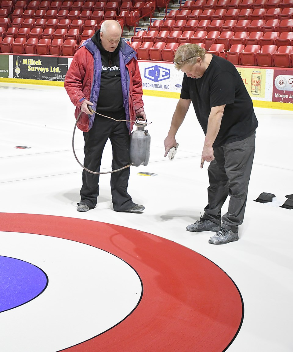 Scotties prep painting