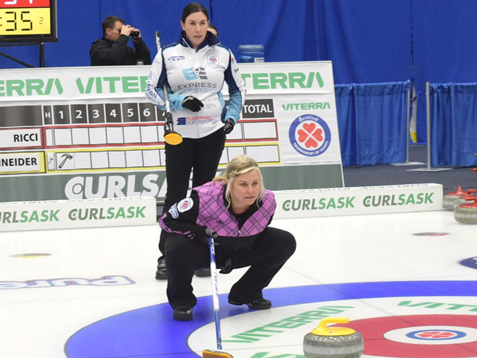 Rinks with Moose Jaw connections in tough at Viterra Scotties