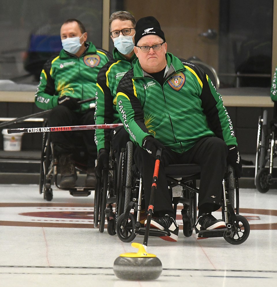 Wheelchair curling Moose
