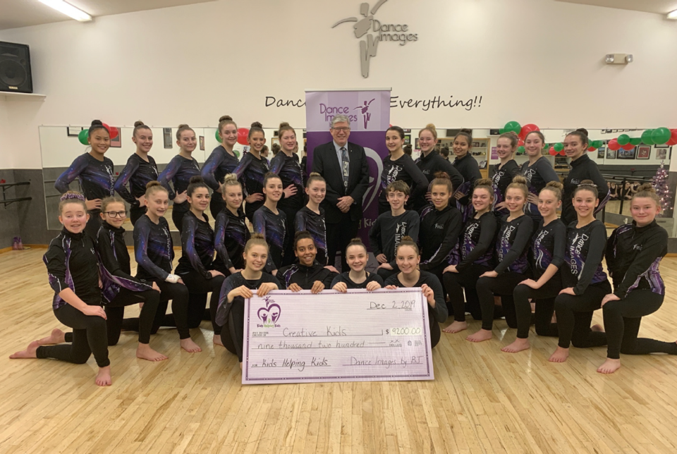 danceathon cheque 2019