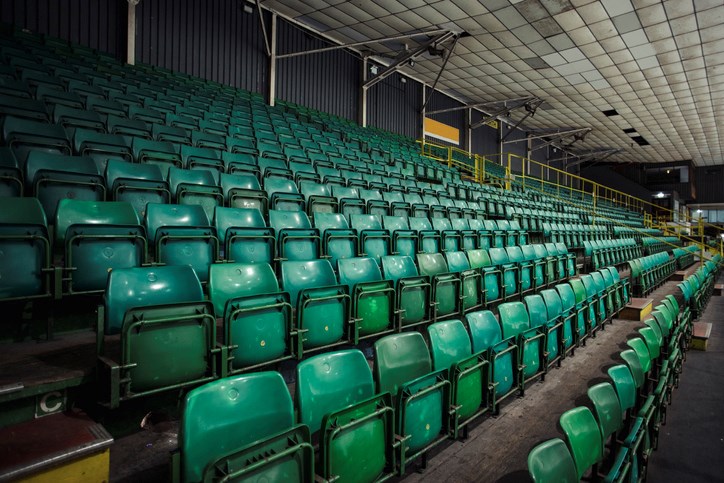 empty arena seats getty images