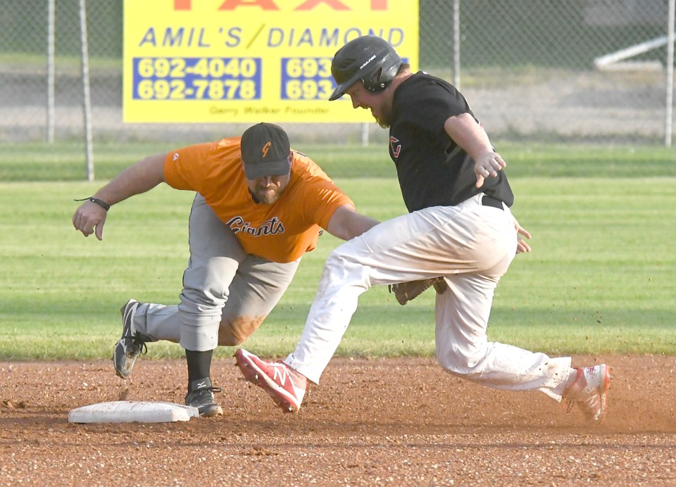 Canadians Giants play at second