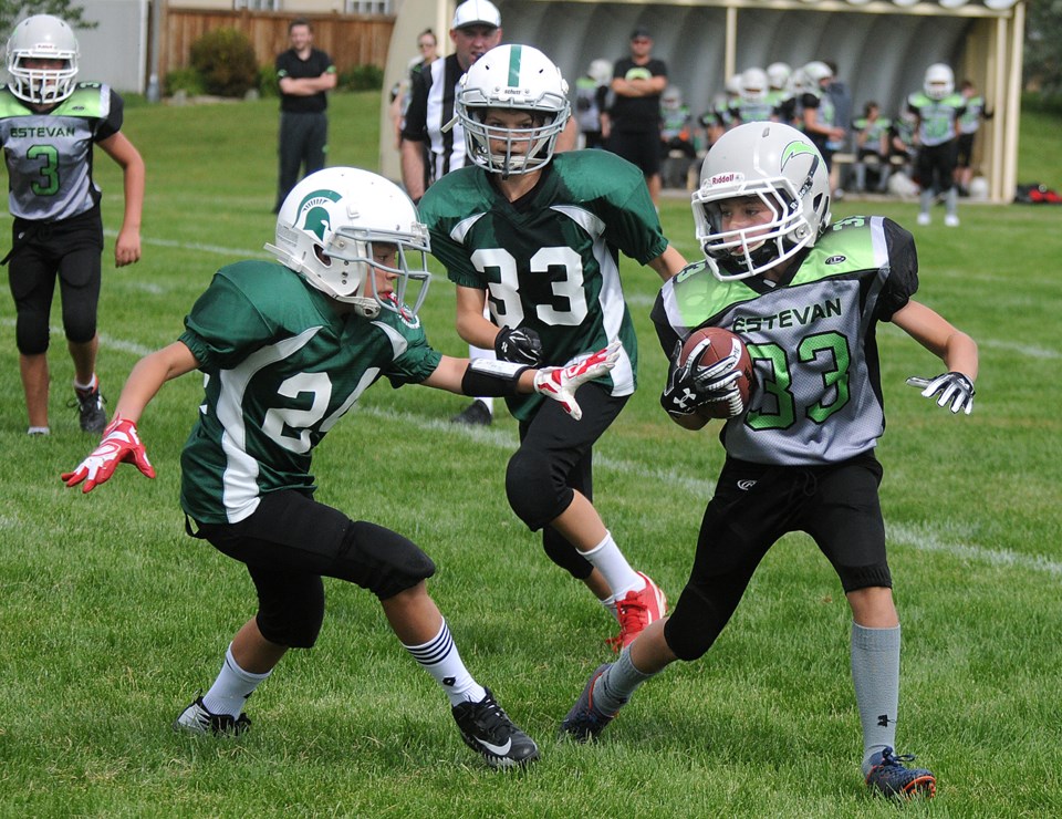 Minor football Spartans Estevan4