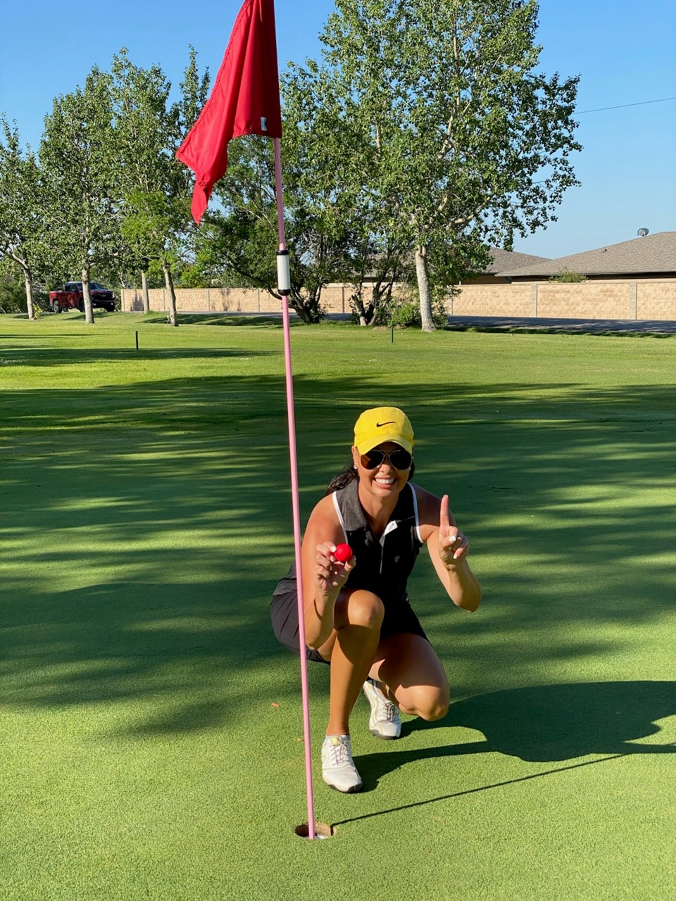 Lori Burnt hole in one July 2020