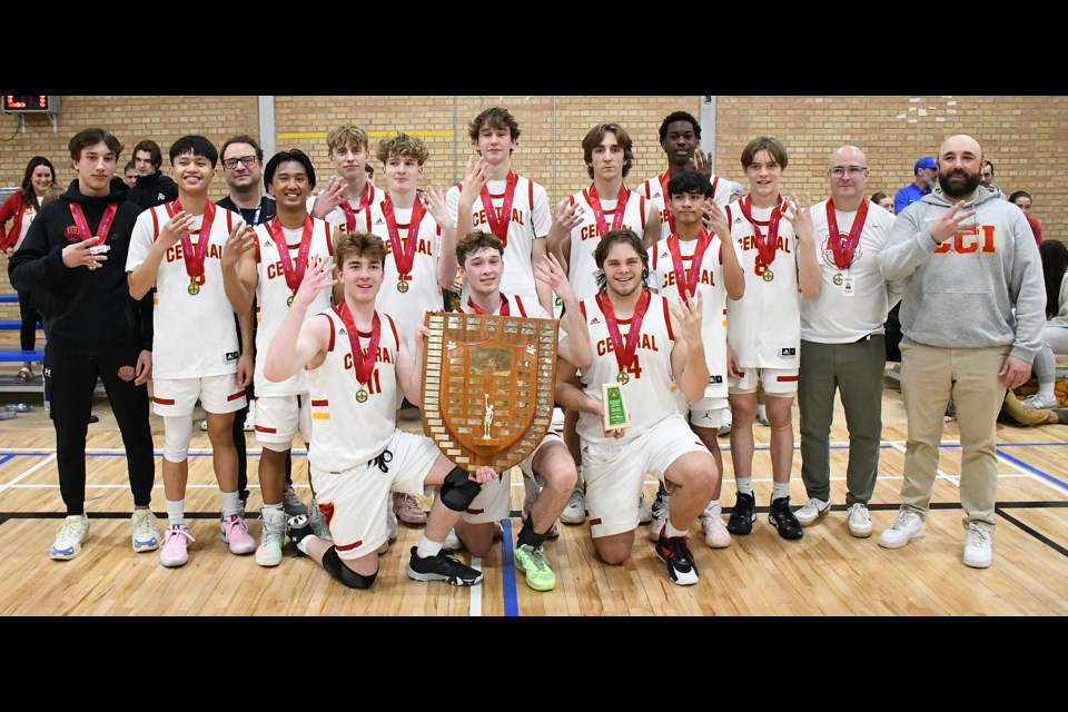 The Central Cyclones are the four-time reigning provincial 4A boys high school basketball champions.