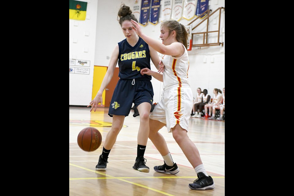 Shelby Lobb and Briercrest Christian Academy Cougars are in action during conference playdowns this weekend.