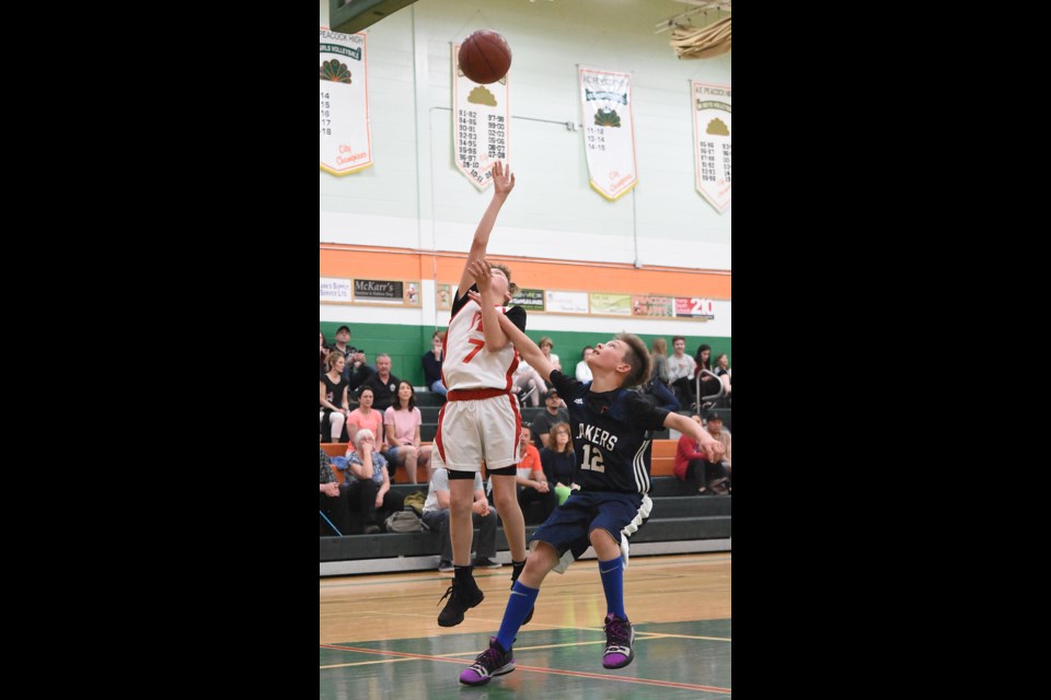 Moose Jaw Spartans vs. Prince Albert Lakers, U13 boys