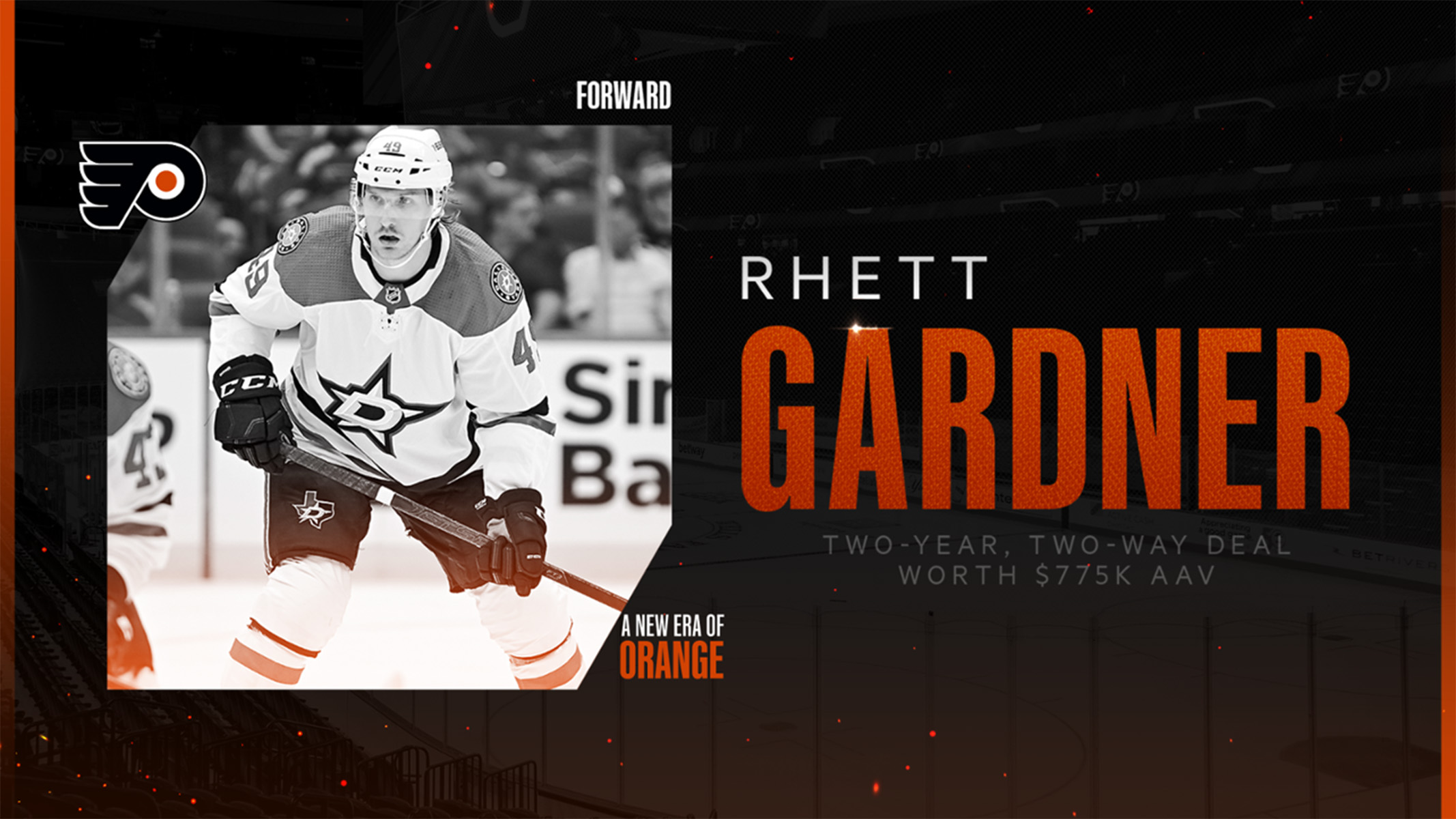 Flyers Sign Rhett Gardner - Lehigh Valley Phantoms