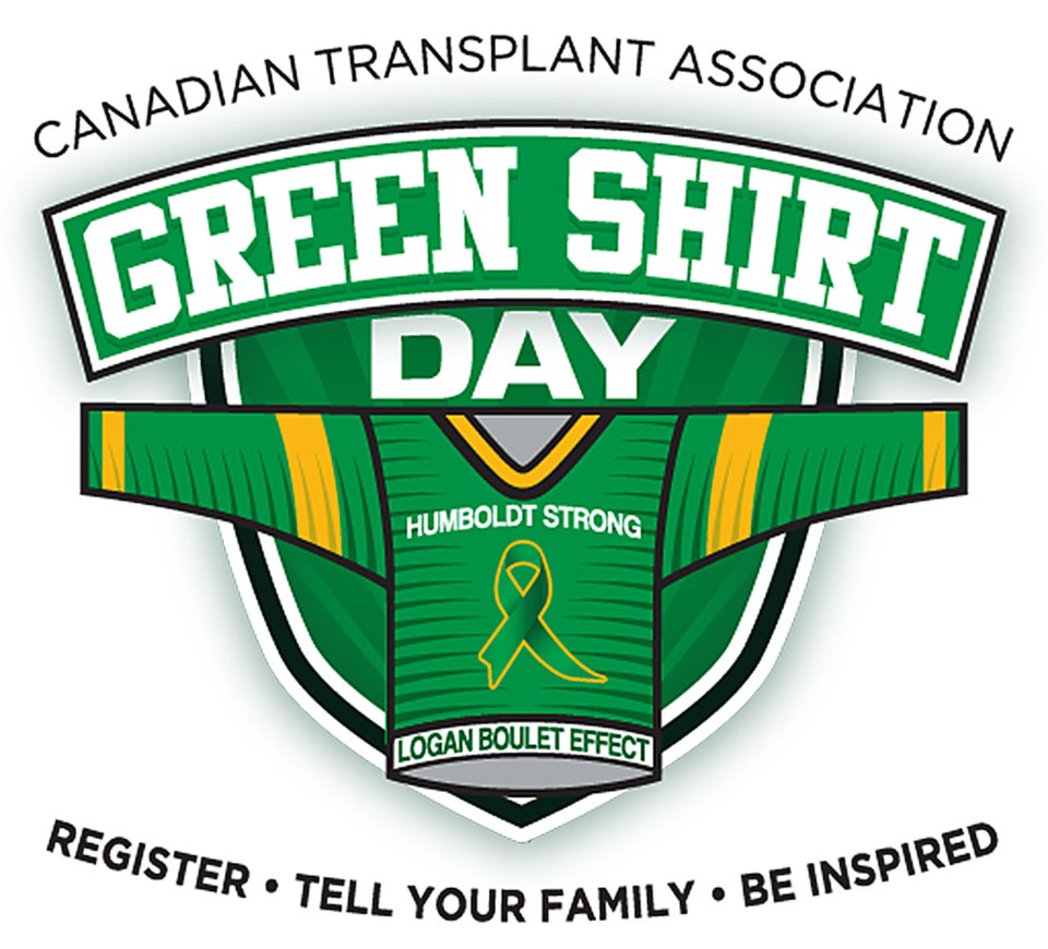 Green shirt day logo