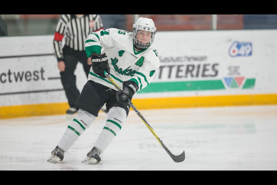 Moose Jaw’s Leah Bohlken in action with the University of Saskatchewan Huskies. U of S Huskies/GetMyPhoto.ca photo.