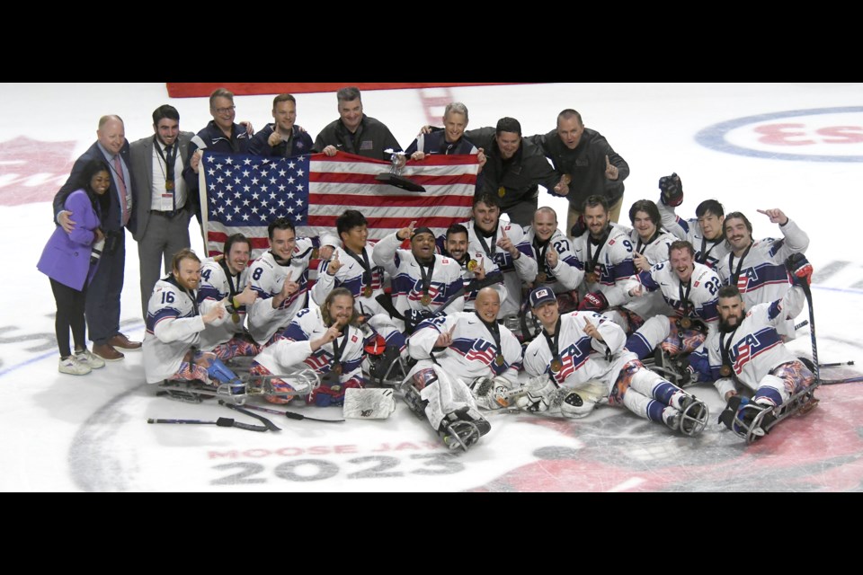 Team USA are the 2023 World Para Hockey Championship gold medalists.