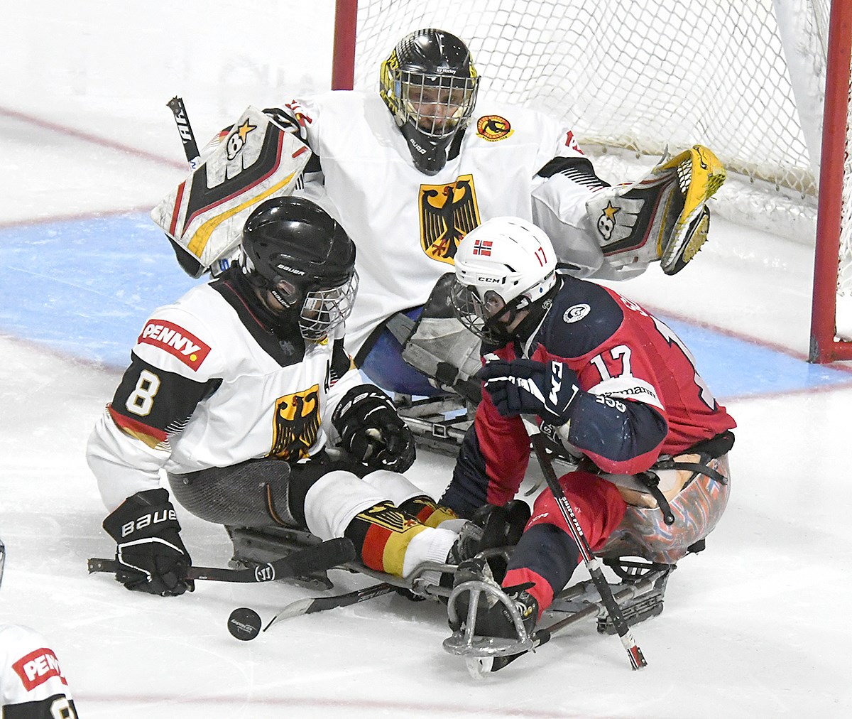 Norwegen besiegte Deutschland und belegte den siebten Platz in der Para-Hockey-Welt
