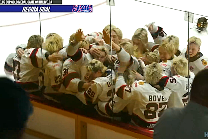 Maddox Schultz scores overtime winner as Regina Pat Canadians win Telus Cup national championship