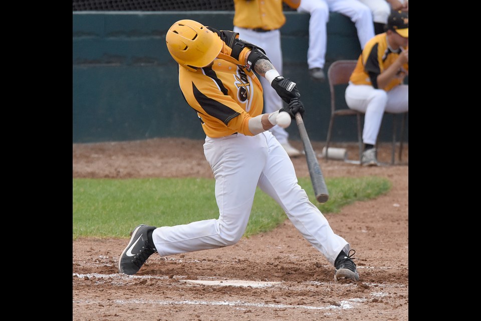 Markus Melendez knocked in a pair of runs against Brooks during Thursday’s game.